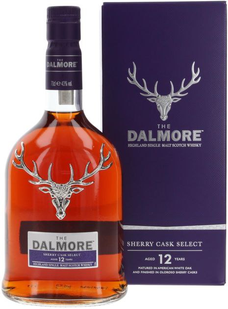 Віскі Dalmore 12 y.o. Sherry Cask Select 43% 0.7 л gift box